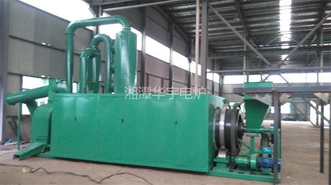 適用于金屬粉體材料的氣氛保護(hù)碳化回轉(zhuǎn)窯調(diào)試成功